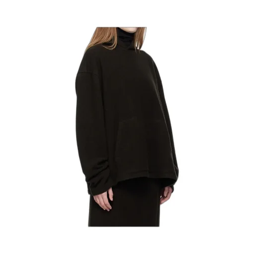 Wool Fleece Hooded Sweatshirt