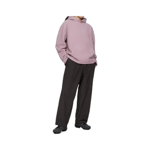 Wool Fleece Hooded Sweatshirt