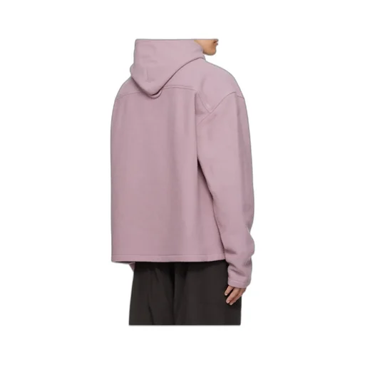 Wool Fleece Hooded Sweatshirt