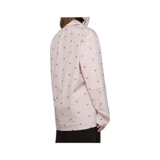 Long-Sleeved Embroidered Shirt