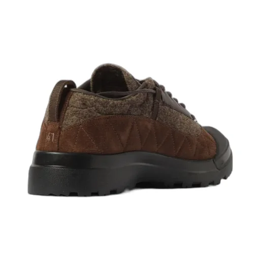 Suede-Panel Sneakers
