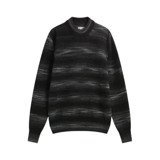 Veilfall Wool Blend Crew Neck Sweater