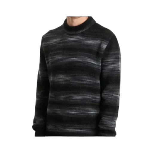 Veilfall Wool Blend Crew Neck Sweater