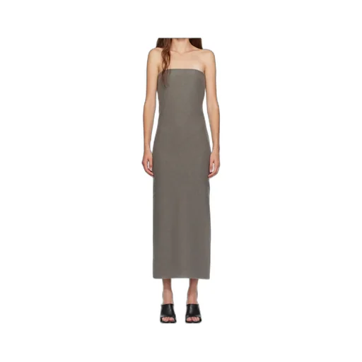 Walker Midi Dress With A Corset