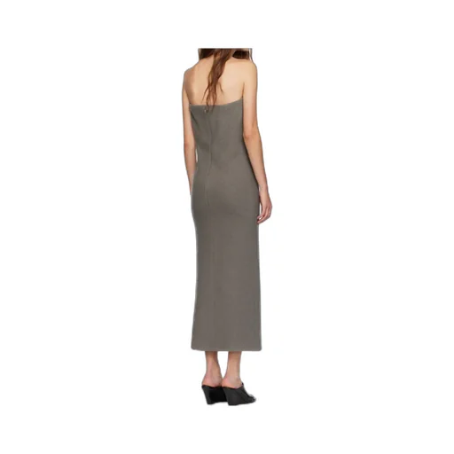 Walker Midi Dress With A Corset