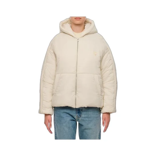 Hooded Zippered Cotton Jacket