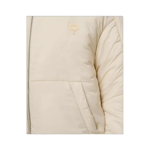 Hooded Zippered Cotton Jacket