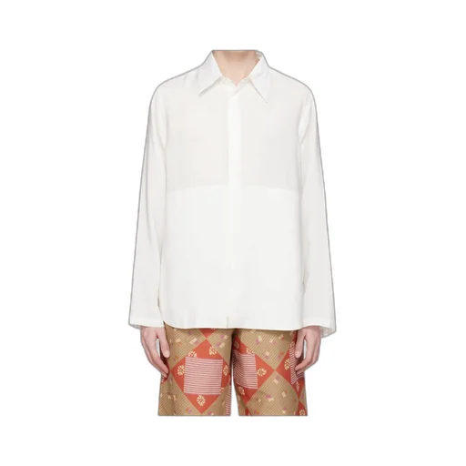 Crinkled-Finish Shirt