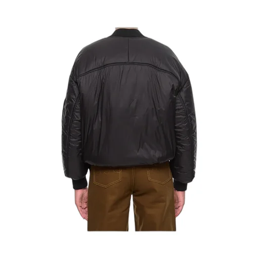 Zip-Fasteing Padded Jacket
