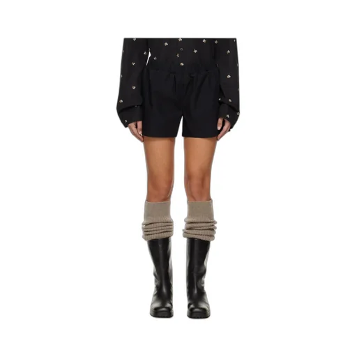 Elastic Belt Shorts