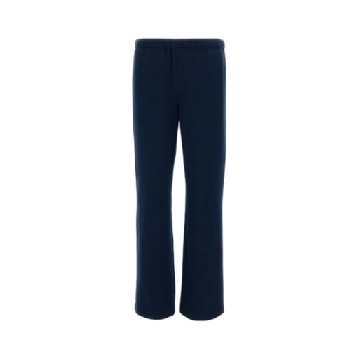 Virgin Wool Straight-Leg Trousers