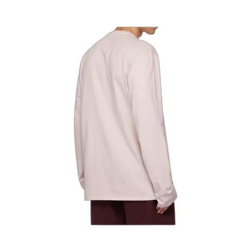 Crew Neck Knitted Cotton T-Shirt