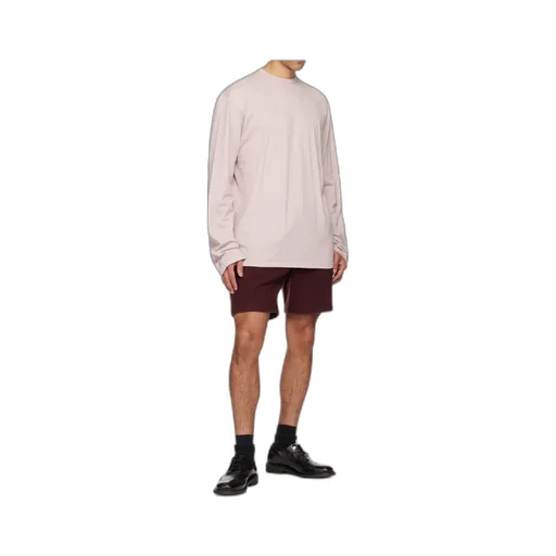Crew Neck Knitted Cotton T-Shirt