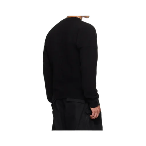 Wool Blend Crew Neck Sweater