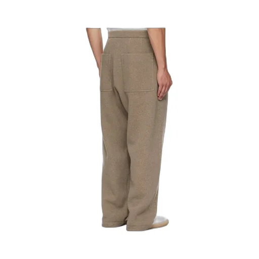 Wool Blend Casual Pants