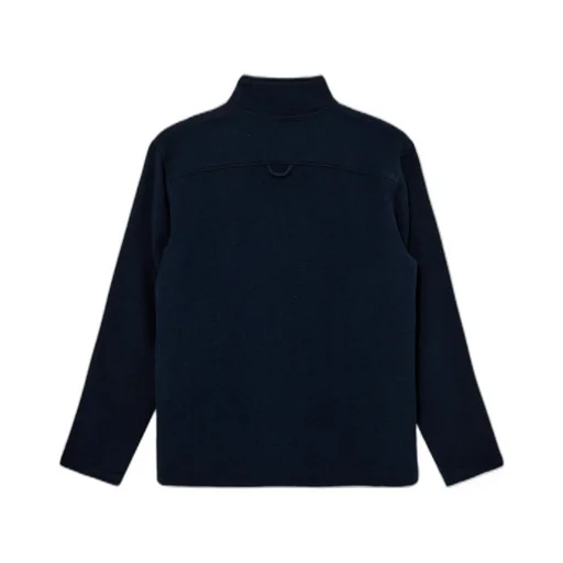 Half-Zip Wool Sweatshirt