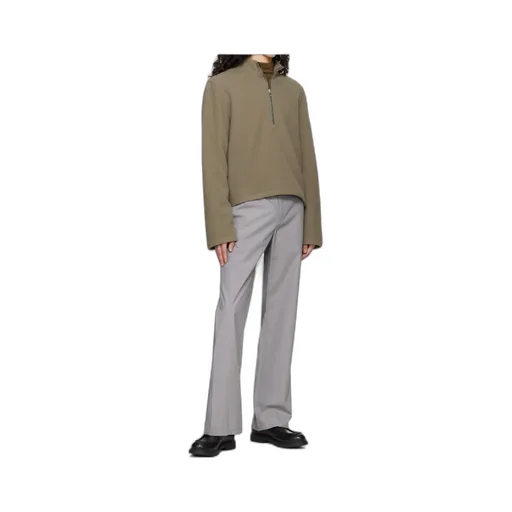 Casual Pants With Belt Loops