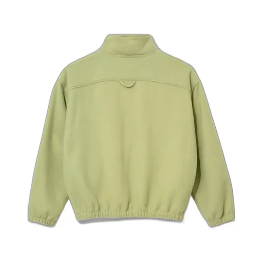 Half-Zip Wool Sweatshirt