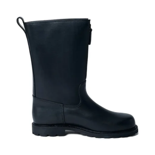 Rier Front-Zip Mid-Calf Boots