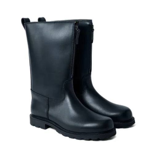 Rier Front-Zip Mid-Calf Boots