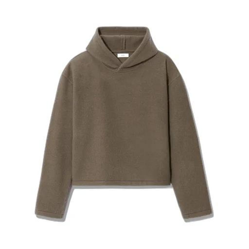Wool Hooded Sweatshirt