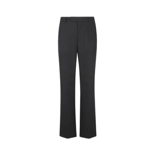 Belt Loops-Detail Trousers