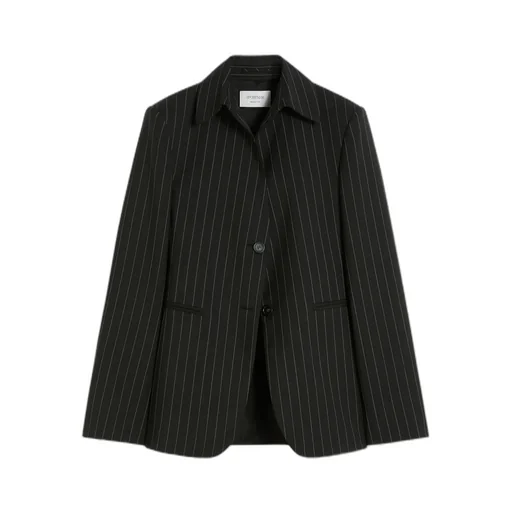 Wool Long-Sleeved Suit Jacket