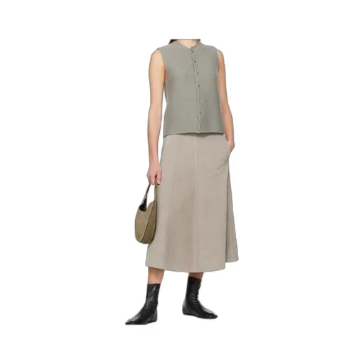 Tyrolean Gilet Wool Sleeveless Cardigan