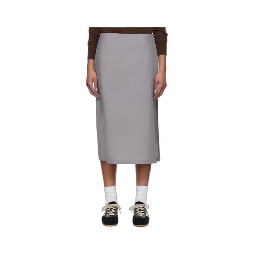 Popeline Midi Skirt