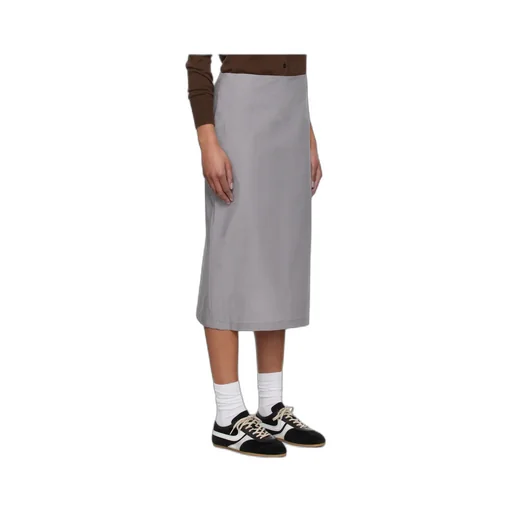 Popeline Midi Skirt