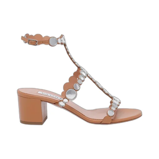 Aquazzura Embellished High-Heeled Sandals