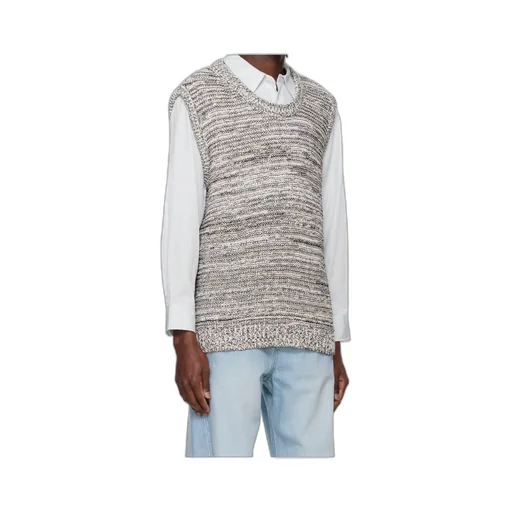 Mixed Color Knitted Vest