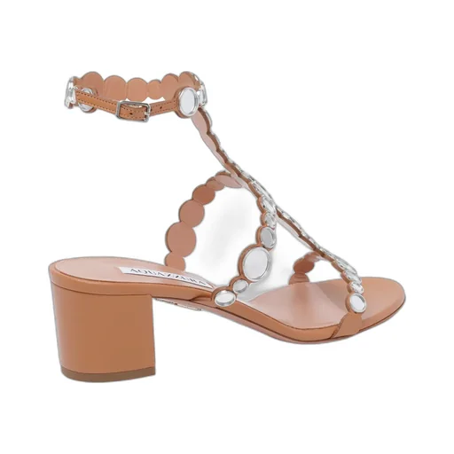Aquazzura Embellished High-Heeled Sandals