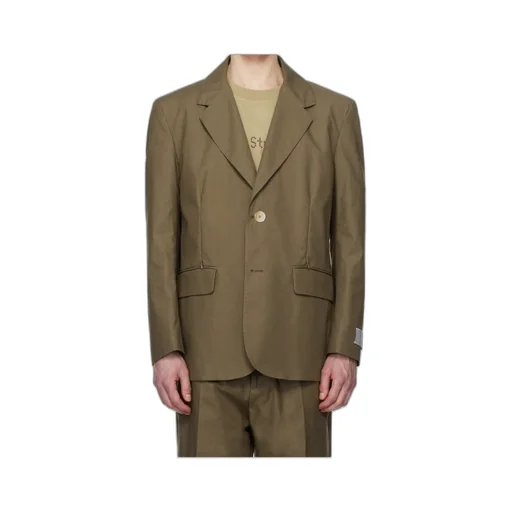 Writer Gabardine Tailored Suit Jacket