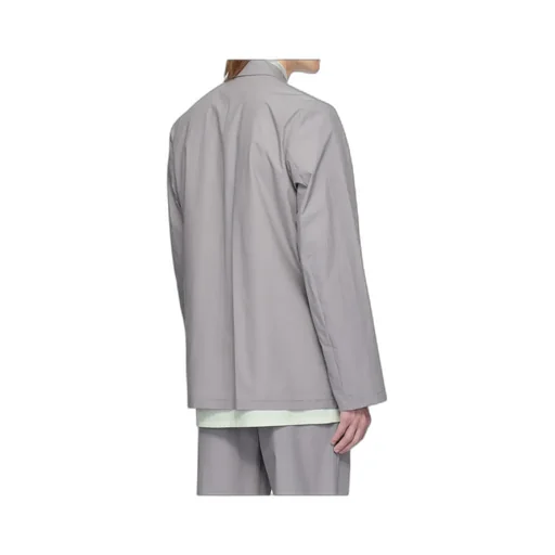Long-Sleeved Collared Casual Jacket