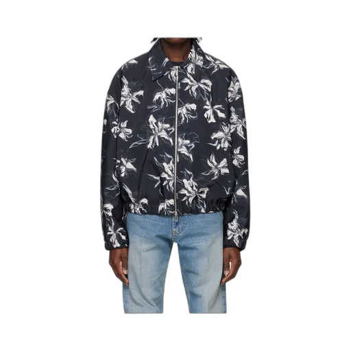 Printed Bomber Casual Jacket