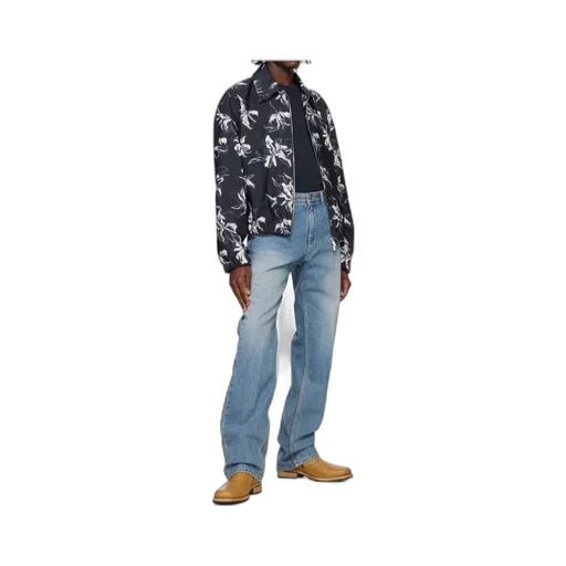 Printed Bomber Casual Jacket