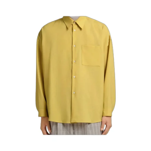Marni Tropical Collared Long-Sleeve Shirt