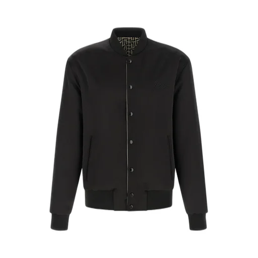 Balmain Monogram Reversible Bomber Jacket