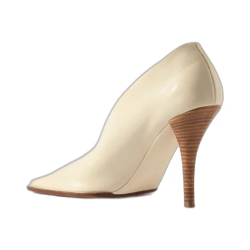 Square-Toe High Heels