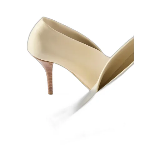 Square-Toe High Heels