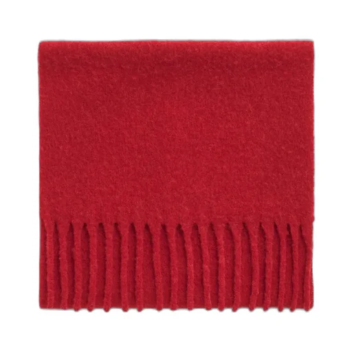 Fuzzy Fringed Scarf
