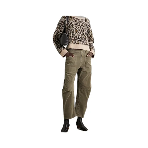 Shon Corduroy Tapered Pants