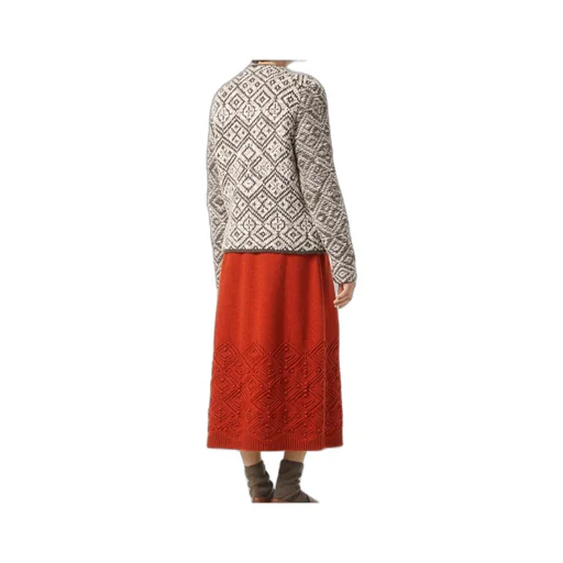 Paroo Jacquard Knit Cashmere Cardigan