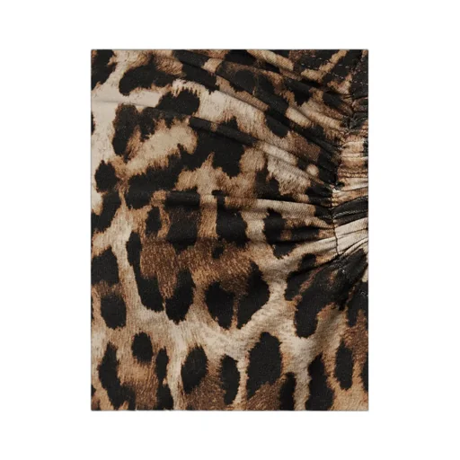 Leopard Print One-Piece Swimsuit