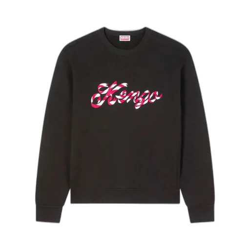 Embroidered Sweatshirt In Cotton Kenzo Winter Holidays