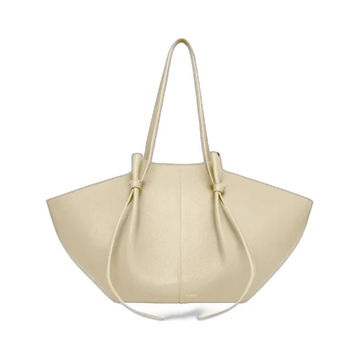 Large Mochi - Angora Pebble Grained Leather