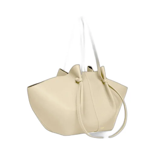 Large Mochi - Angora Pebble Grained Leather
