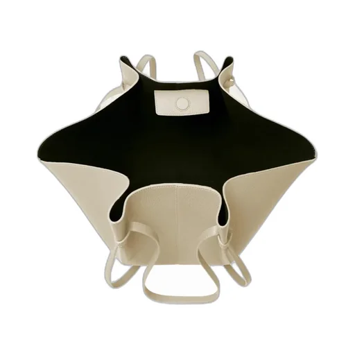 Large Mochi - Angora Pebble Grained Leather