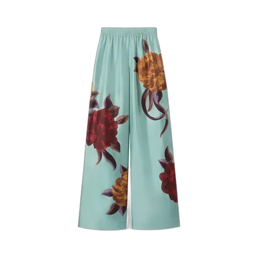 Elastic Waist Casual Pants